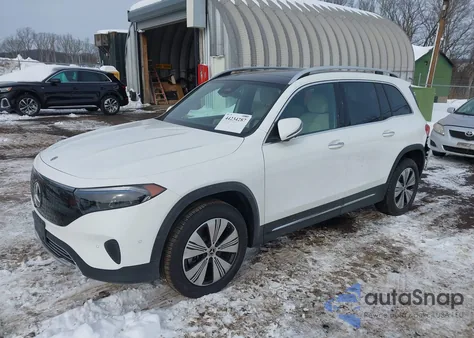 2025 Mercedes-Benz Eqb 300 Suv 4Matic из США, поврежденный, VIN W1N9M0KB6SN124489